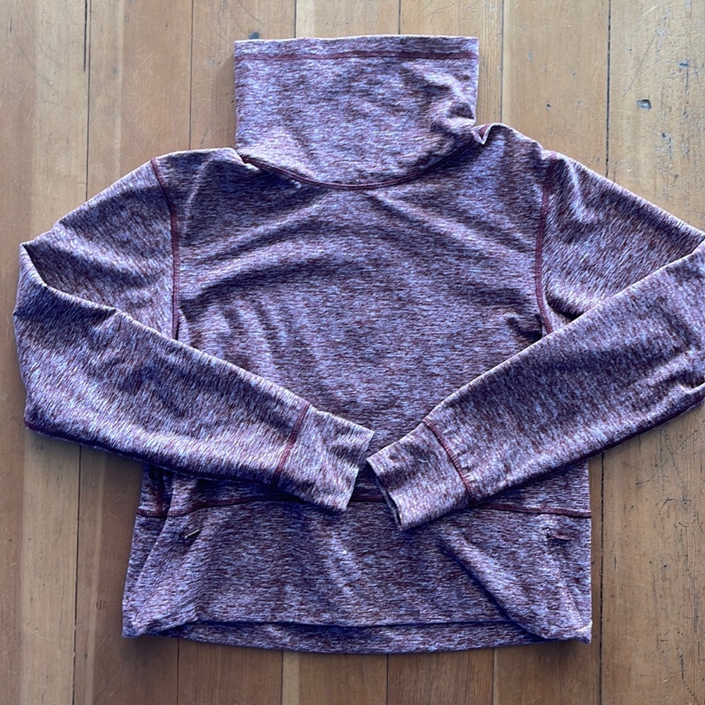 Lululemon scuba neck top.